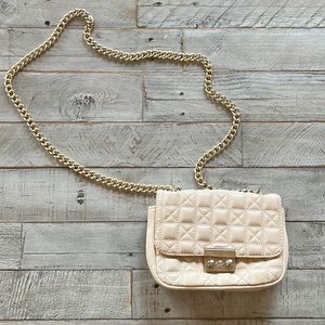 Unsure of brand cross body purse in cream